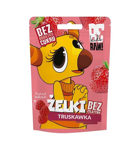 Kids Żelki truskawka 35g PURELLA