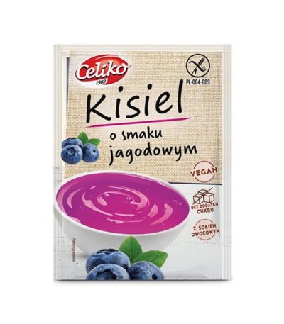 Kisiel o smaku jagodowym 40g CELIKO