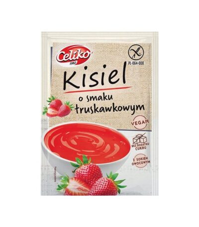 Kisiel o smaku truskawkowym 40g CELIKO