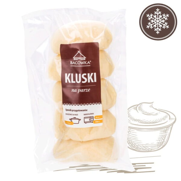 Kluski na parze 400g BACÓWKA