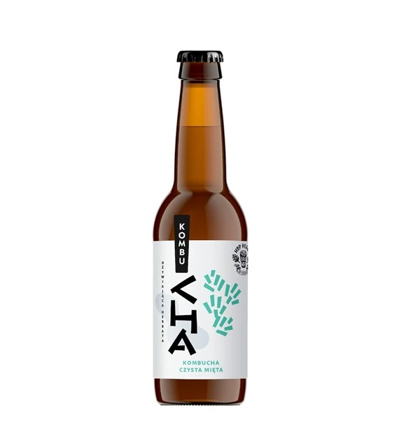 KombuCHA Czysta Mięta 330ml ALE BROWAR KombuCHA Czysta Mięta 330ml ALE BROWAR
