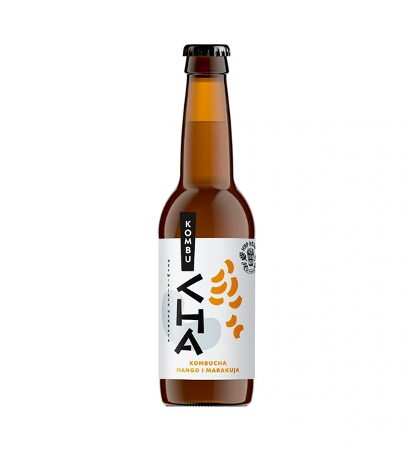 KombuCHA Mango Marakuja 330ml ALE BROWAR KombuCHA Mango Marakuja 330ml ALE BROWAR
