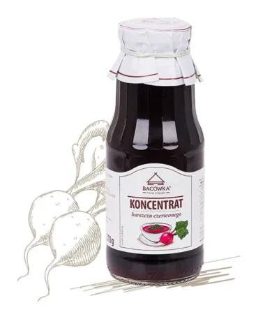 Koncentrat barszczu czerwonego 370g BACÓWKA