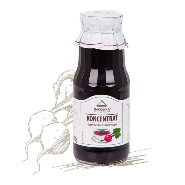 Koncentrat barszczu czerwonego 370g BACÓWKA