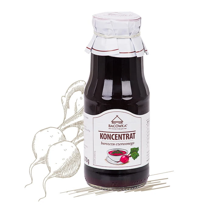 Koncentrat barszczu czerwonego 370g BACÓWKA Koncentrat barszczu czerwonego 370g BACÓWKA