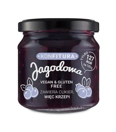 Konfitura owocowa Jagoda 190g DEVALDANO