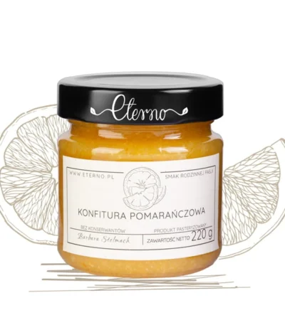 Konfitura pomarańczowa 220g ETERNO