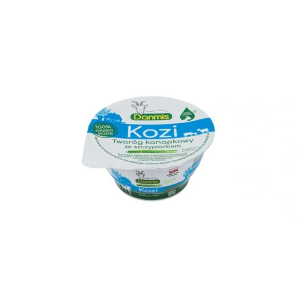 Kozi twaróg kanapkowy ze szczypiorkiem 150g DANMIS