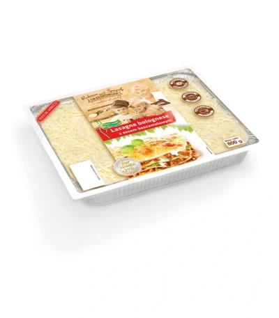 Lasagne bolognese z sosem beszamelowym 900g GRZEŚKOWIAK