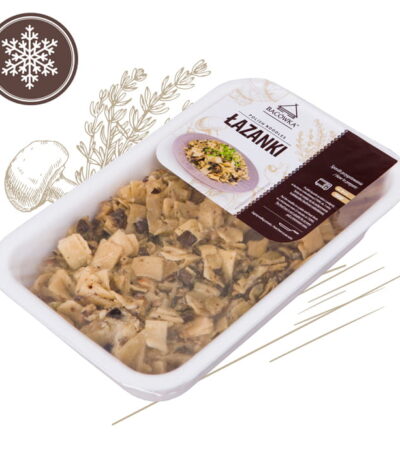 Łazanki z kapustą, mięsem i pieczarkami 500g BACÓWKA