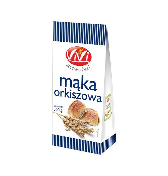 Mąka orkiszowa 500g VIVI