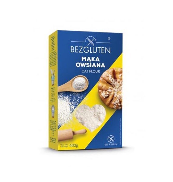 Mąka owsiana bezglutenowa 400g BEZGLUTEN