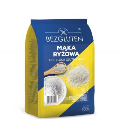 Mąka ryżowa bezglutenowa 500g BEZGLUTEN