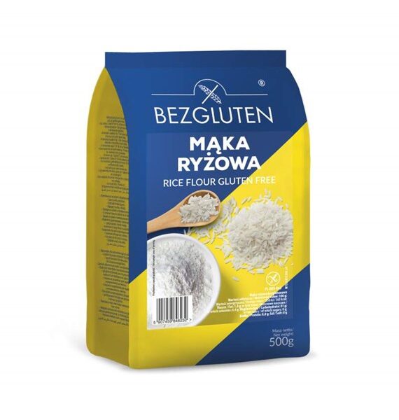 Mąka ryżowa bezglutenowa 500g BEZGLUTEN