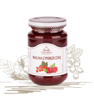 Malina z porzeczką 205g BACÓWKA