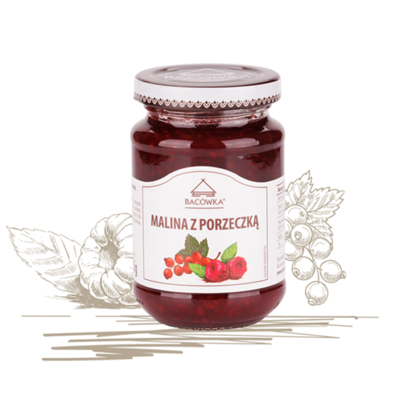Malina z porzeczką 205g BACÓWKA