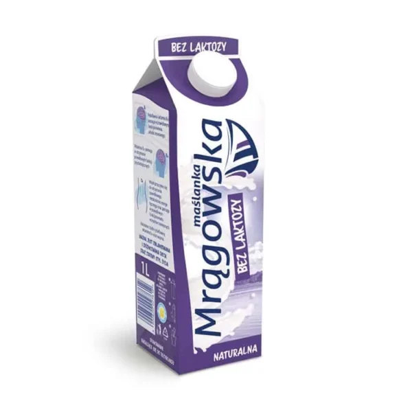 Maślanka Mrągowska bez laktozy 1l