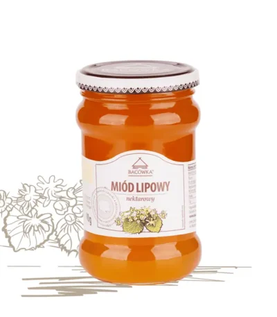 Miód lipowy 400g BACÓWKA