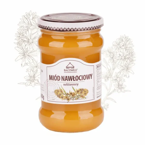 Miód nawłociowy 400g BACÓWKA