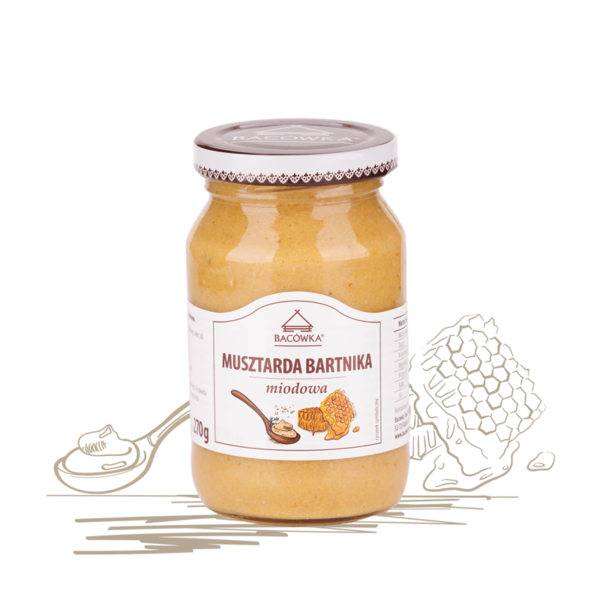 Musztarda Bartnika miodowa 270g BACÓWKA