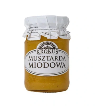 Musztarda miodowa 185g KROKUS