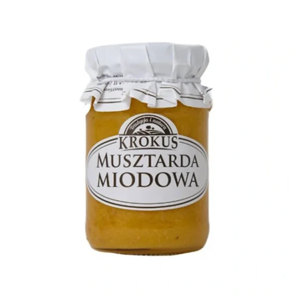 Musztarda miodowa 185g KROKUS