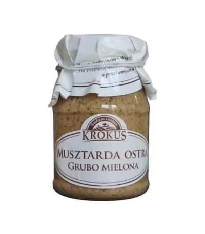 Musztarda ostra 180g KROKUS