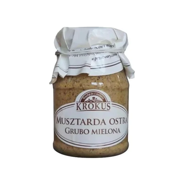 Musztarda ostra 180g KROKUS
