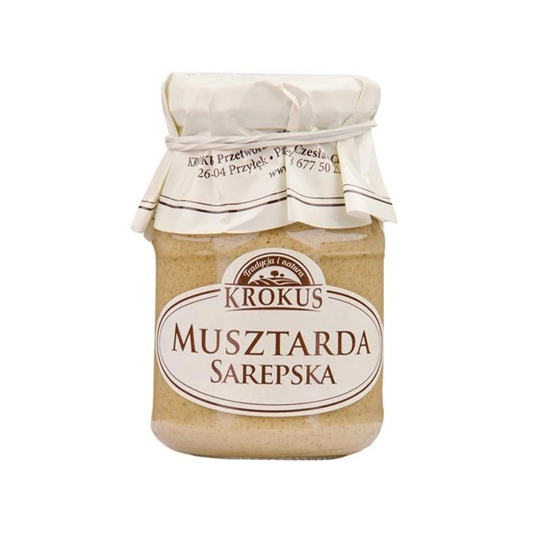 Musztarda sarepska 180g KROKUS Musztarda sarepska 180g KROKUS