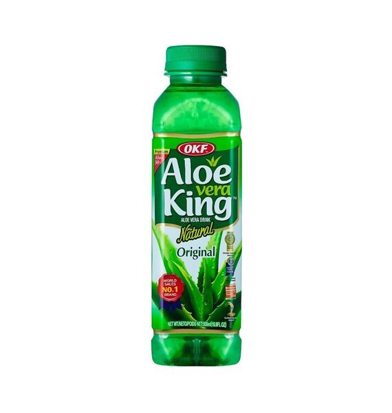 Napój Aloe Vera King z cząstkami aloesu 500ml OKF