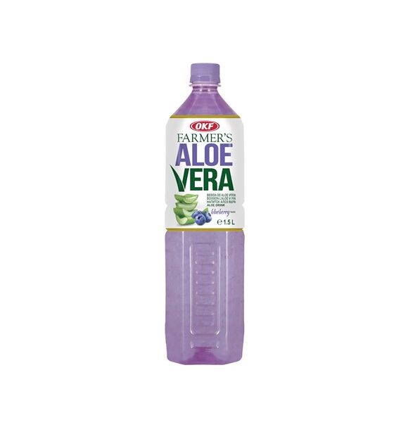 Napój Farmer's Aloe Vera z cząstkami aloesu Blueberry 1,5l OKF