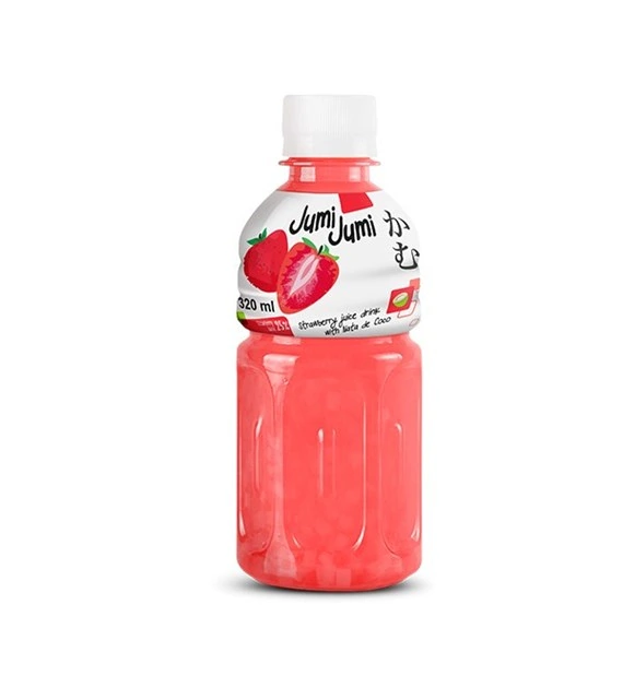 Napój truskawka z nata de coco 320ml JUMI JUMI Napój truskawka z nata de coco 320ml JUMI JUMI