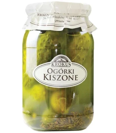 Ogórki kiszone 810g KROKUS