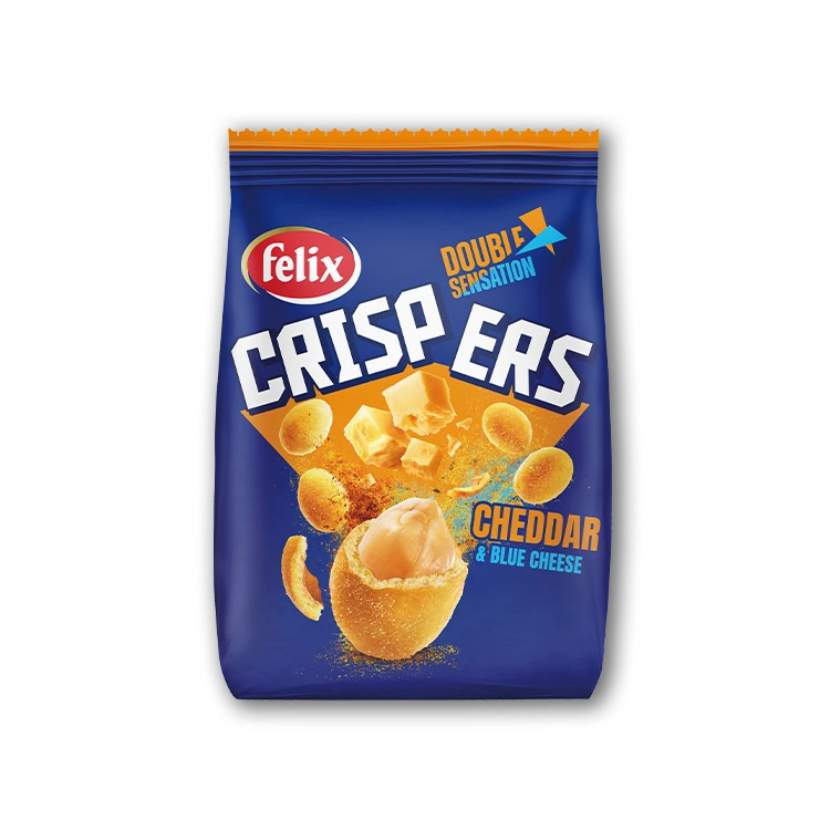 Orzech Crispers Cheddar&Blue Cheese 125g FELIX Orzech Crispers Cheddar&Blue Cheese 125g FELIX