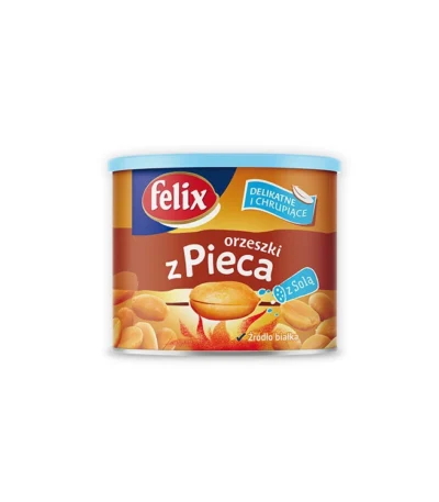 Orzeszki z pieca z solą 220g FELIX