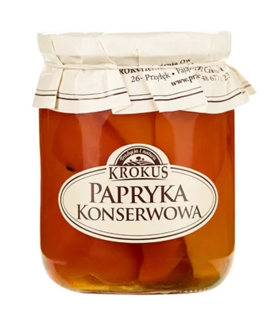 Papryka konserwowa 480g KROKUS
