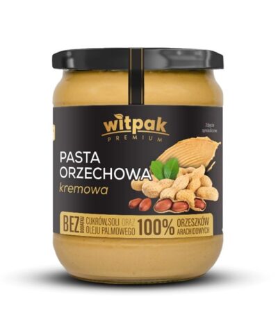 Pasta orzechowa kremowa 470g WITPAK