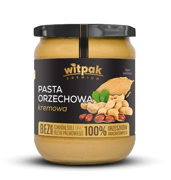 Pasta orzechowa kremowa 470g WITPAK