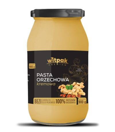 Pasta orzechowa kremowa 900g WITPAK