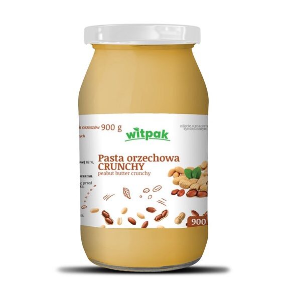 Pasta orzechowa z kawałkami orzeszków 900g WITPAK