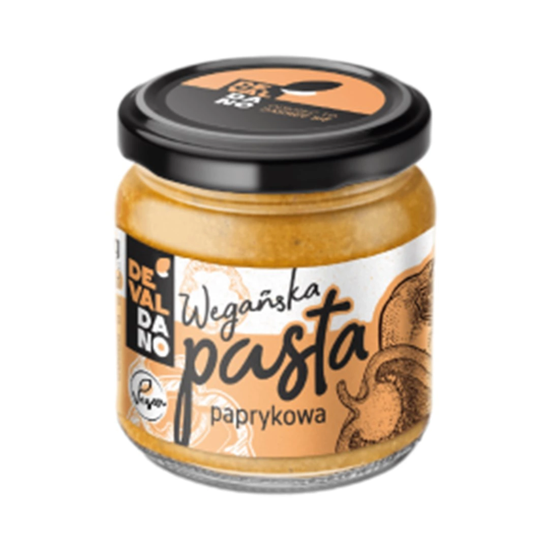 Pasta paprykowa vege 170g DEVALDANO Pasta paprykowa vege 170g DEVALDANO