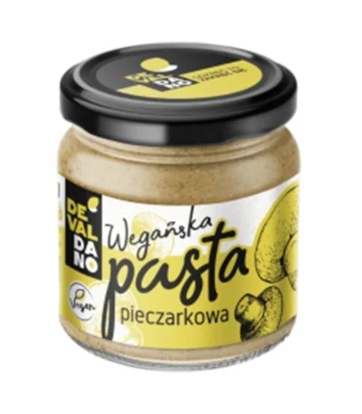 Pasta pieczarkowa vege 180g DEVALDANO