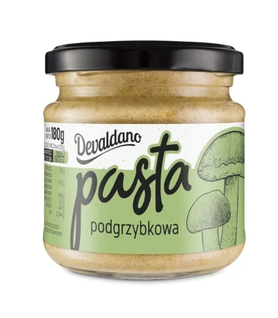 Pasta podgrzybkowa vege 180g DEVALDANO
