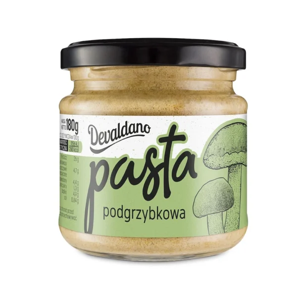 Pasta podgrzybkowa vege 180g DEVALDANO