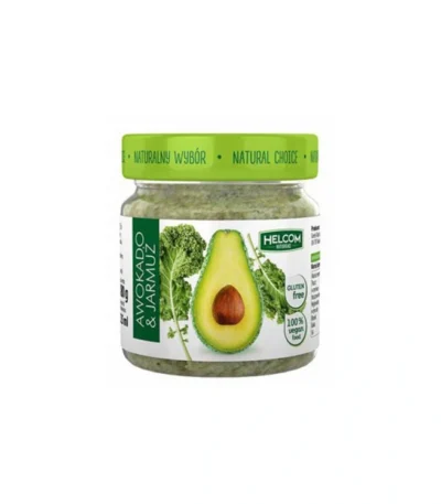 Pasta z awokado i jarmużu 180g HELCOM