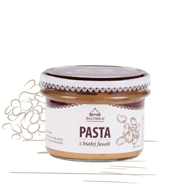 Pasta z białej fasoli 180g BACÓWKA