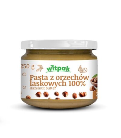 Pasta z orzechów laskowych 250g WITPAK
