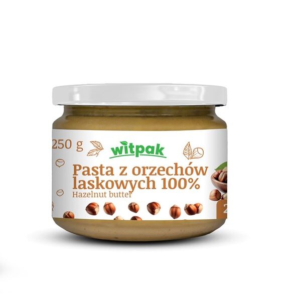 Pasta z orzechów laskowych 250g WITPAK