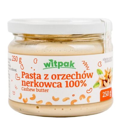 Pasta z orzechów nerkowca 250g WITPAK