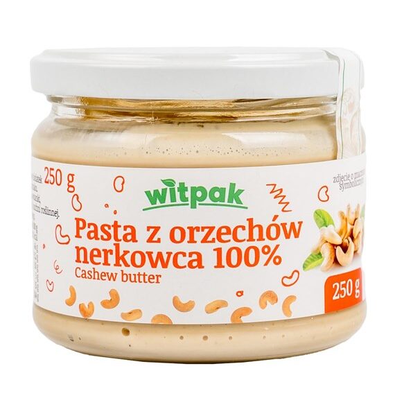 Pasta z orzechów nerkowca 250g WITPAK